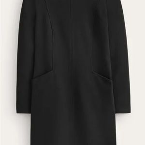 Boden Ellen Ottoman Dress 2P LBD- comfortable yet elegant with 2 front pockets.